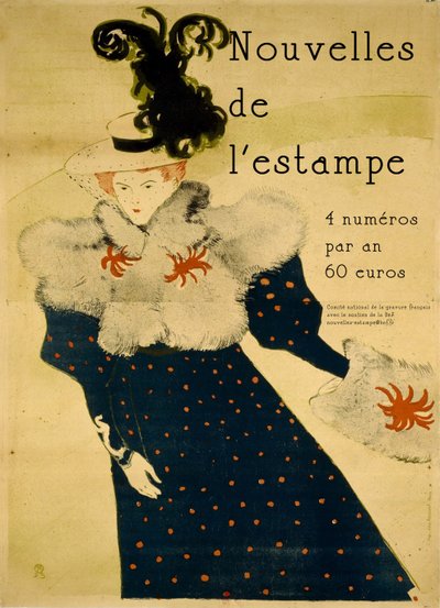 Werbung nach Plakat Toulouse-Lautrec von Henri de Toulouse Lautrec